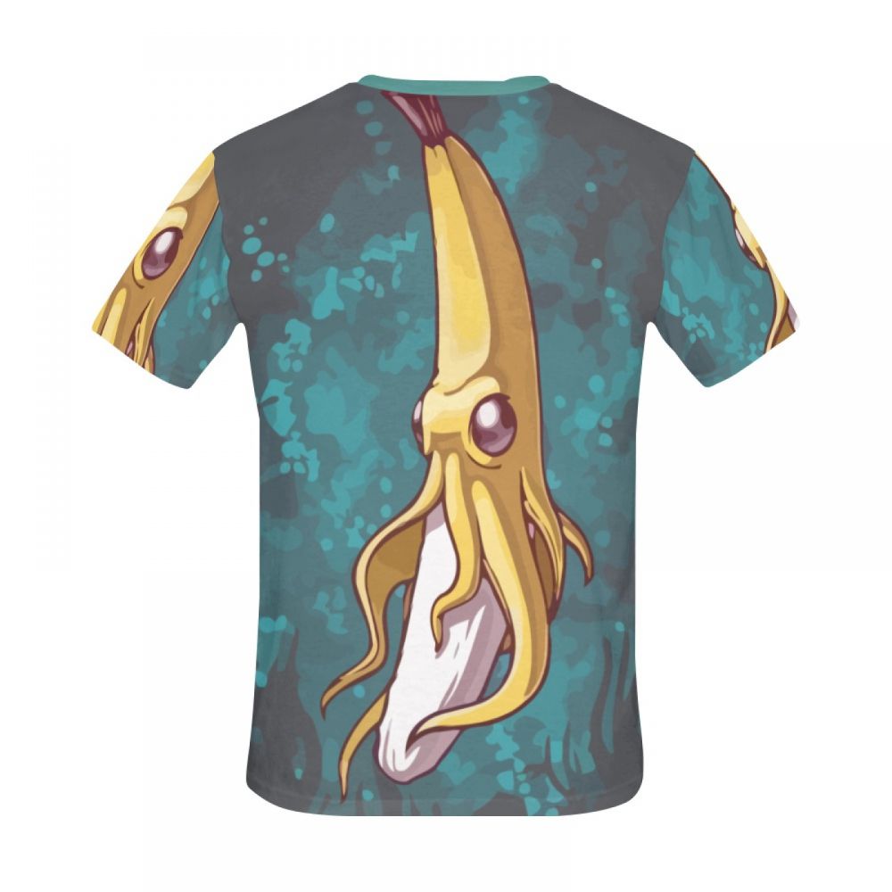 Men's Banana Art World Of Illustrious Short T-shirt Uk