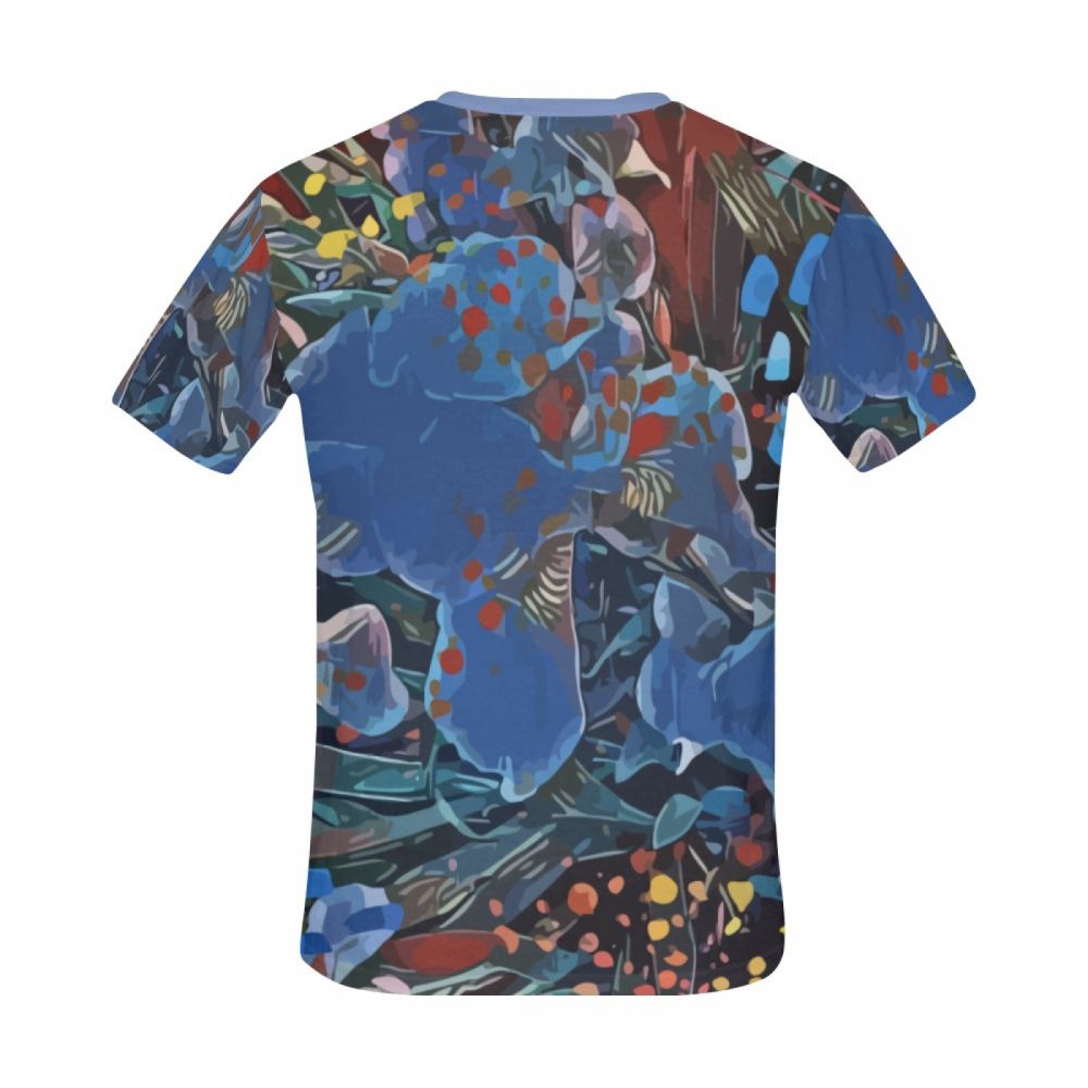 Men's Abstract Art Vivid Dreams Short T-shirt Uk