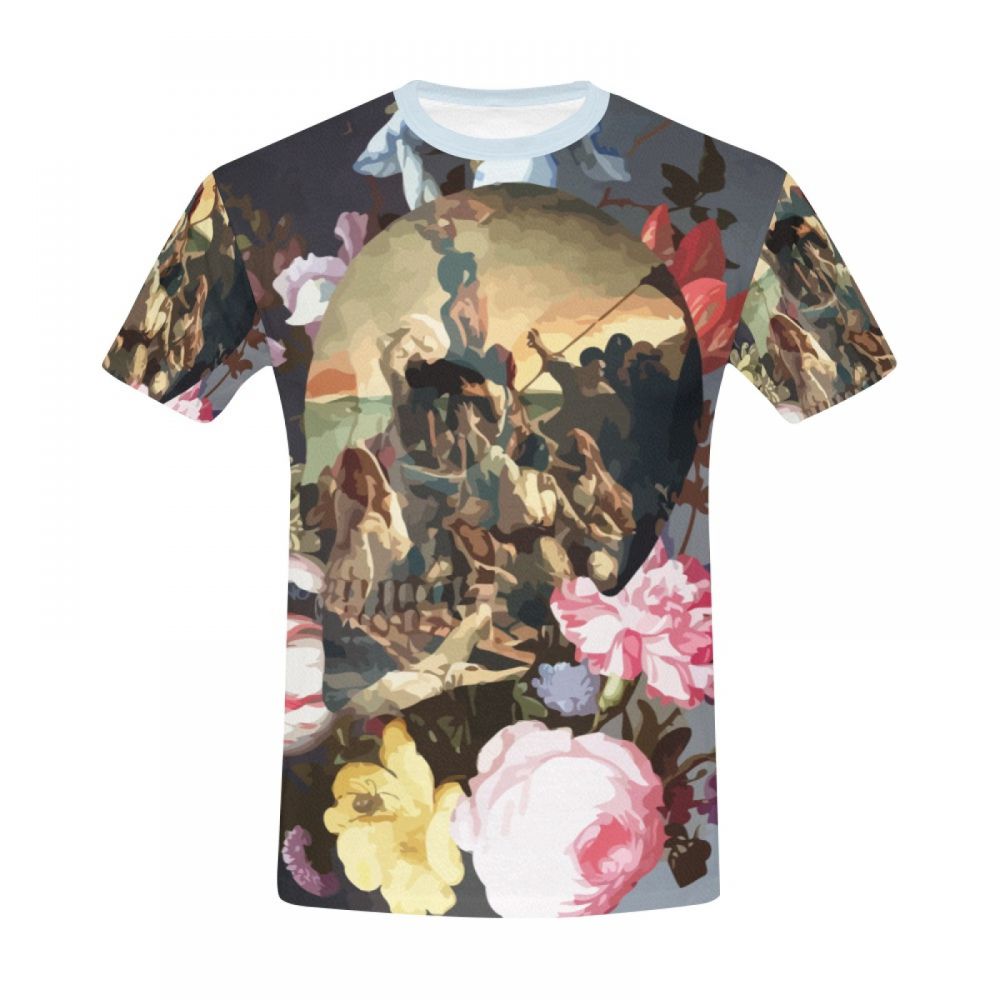 Men's Art Surrealism Renaissance War Short T-shirt Uk