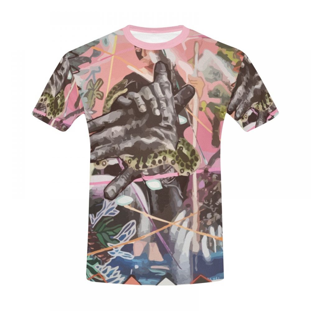 Men's Art Still Life Zoe Hands Crossed Short T-shirt Uk