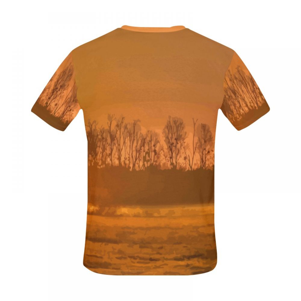 Men's Art Film Dune Forest Short T-shirt Uk