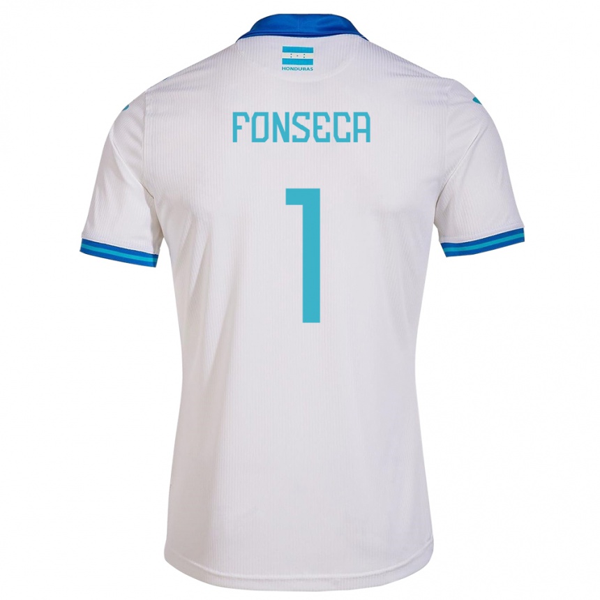 Kids Football Honduras Harold Fonseca #1 White Home Jersey 24-26 T-Shirt Uk