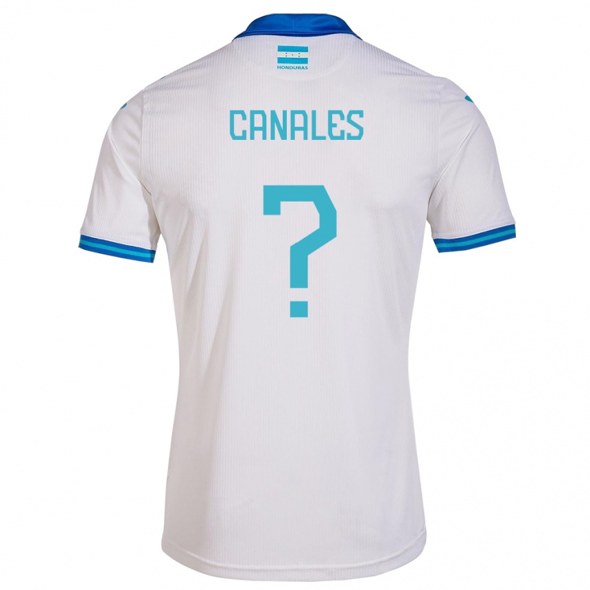 Kids Football Honduras Cristian Canales #0 White Home Jersey 24-26 T-Shirt Uk