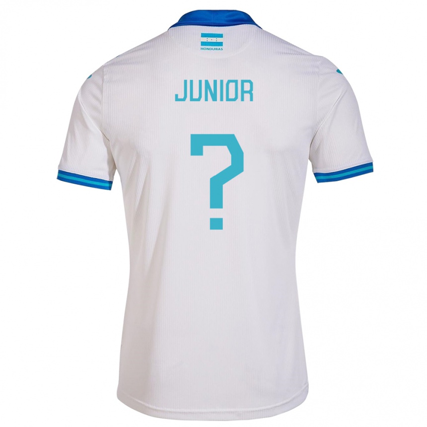 Kids Football Honduras Junior Mejía #0 White Home Jersey 24-26 T-Shirt Uk