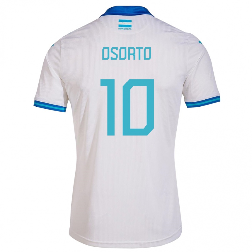 Kids Football Honduras Roberto Osorto #10 White Home Jersey 24-26 T-Shirt Uk