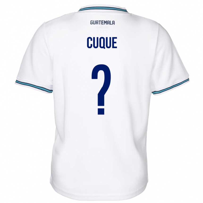 Kids Football Guatemala Diego Cuque #0 White Home Jersey 24-26 T-Shirt Uk