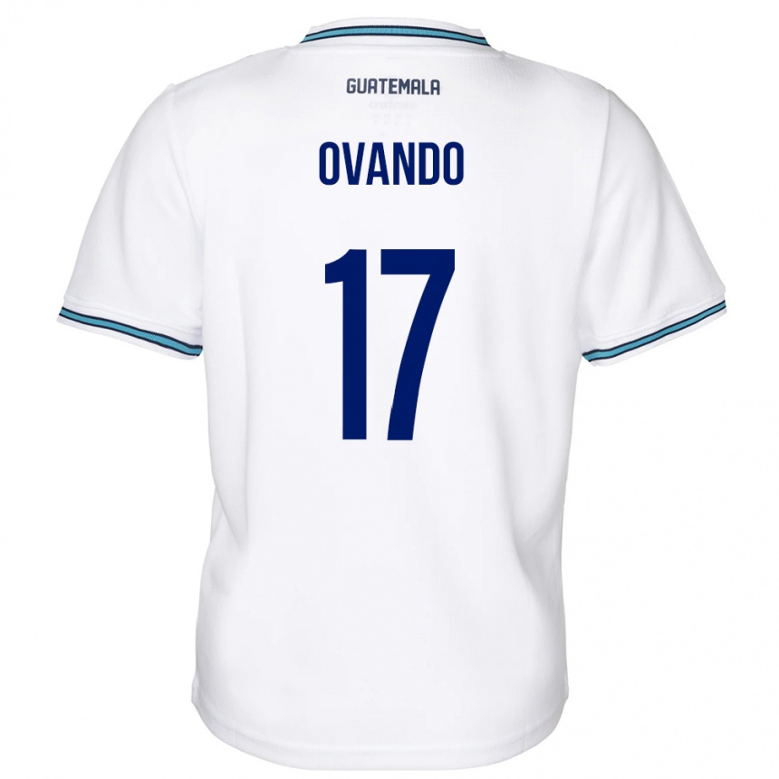 Kids Football Guatemala Sandra Ovando #17 White Home Jersey 24-26 T-Shirt Uk