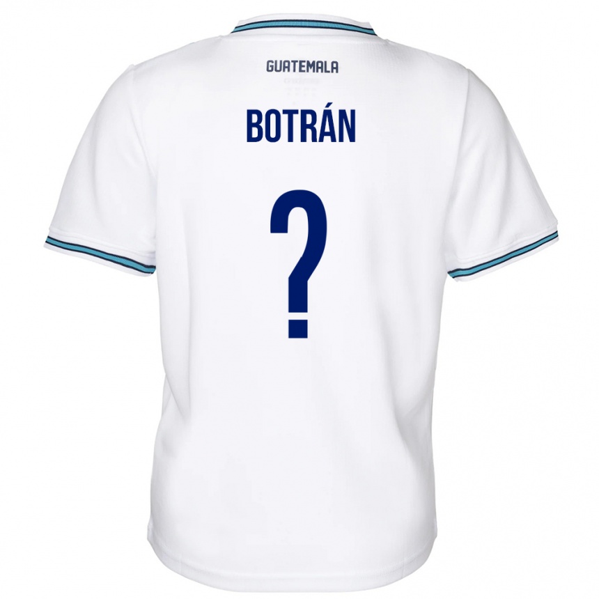 Kids Football Guatemala Sabrina Botrán #0 White Home Jersey 24-26 T-Shirt Uk