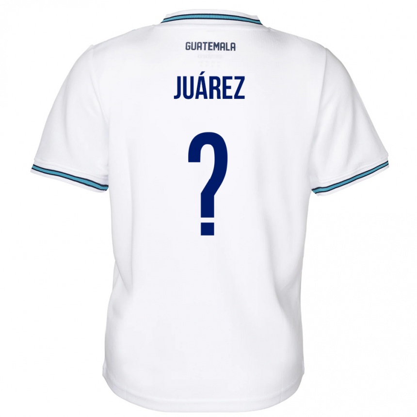 Kids Football Guatemala Ailyn Juárez #0 White Home Jersey 24-26 T-Shirt Uk