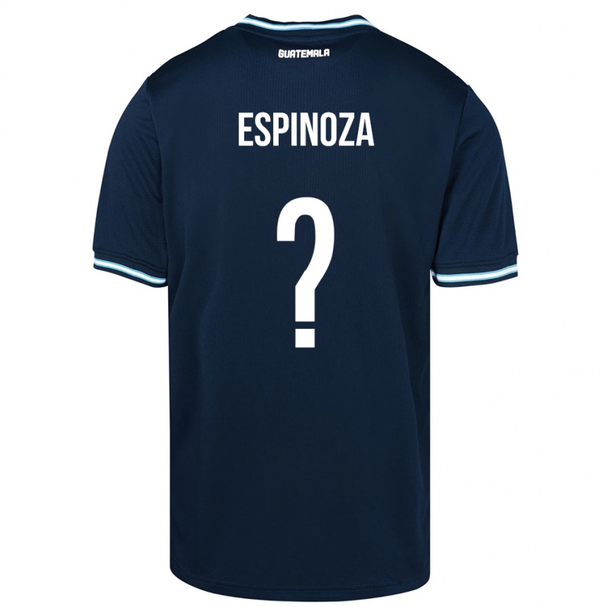 Kids Football Guatemala José Espinoza #0 Blue Away Jersey 24-26 T-Shirt Uk