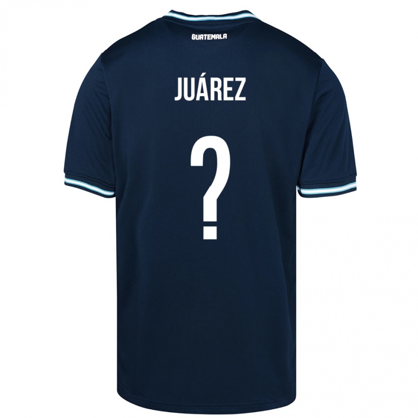 Kids Football Guatemala Ailyn Juárez #0 Blue Away Jersey 24-26 T-Shirt Uk