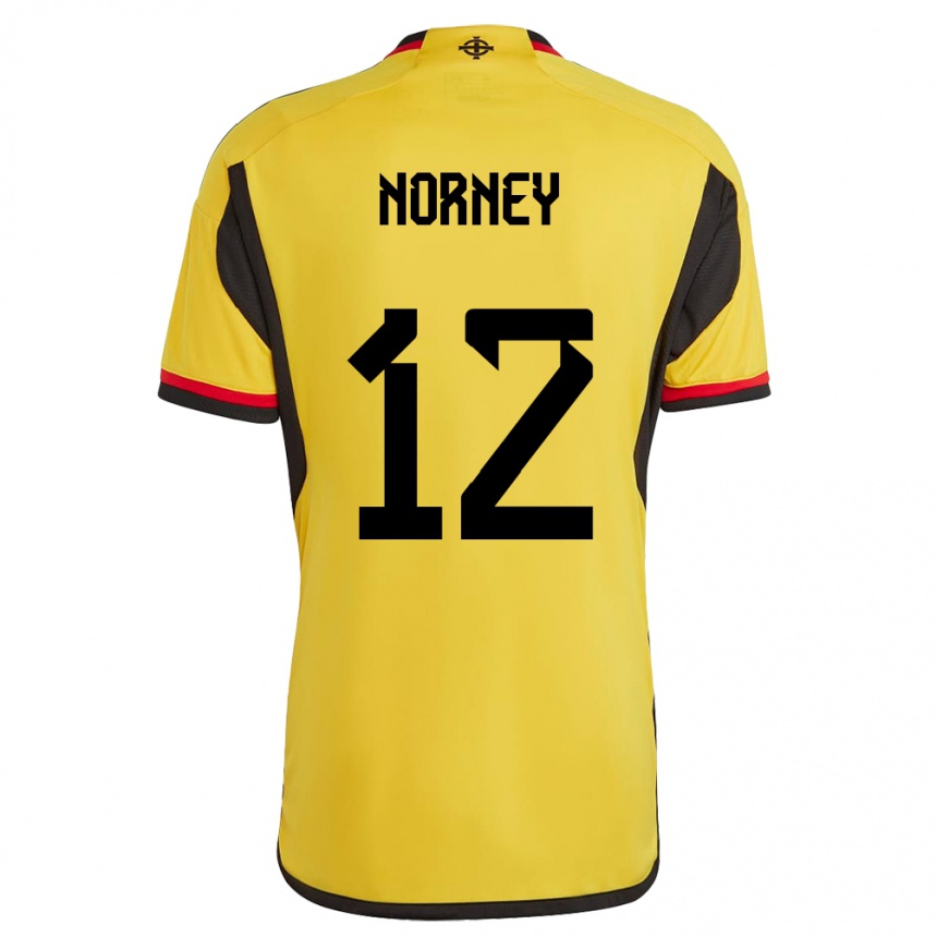 Kids Football Northern Ireland Rachael Norney #12 White Away Jersey 24-26 T-Shirt Uk