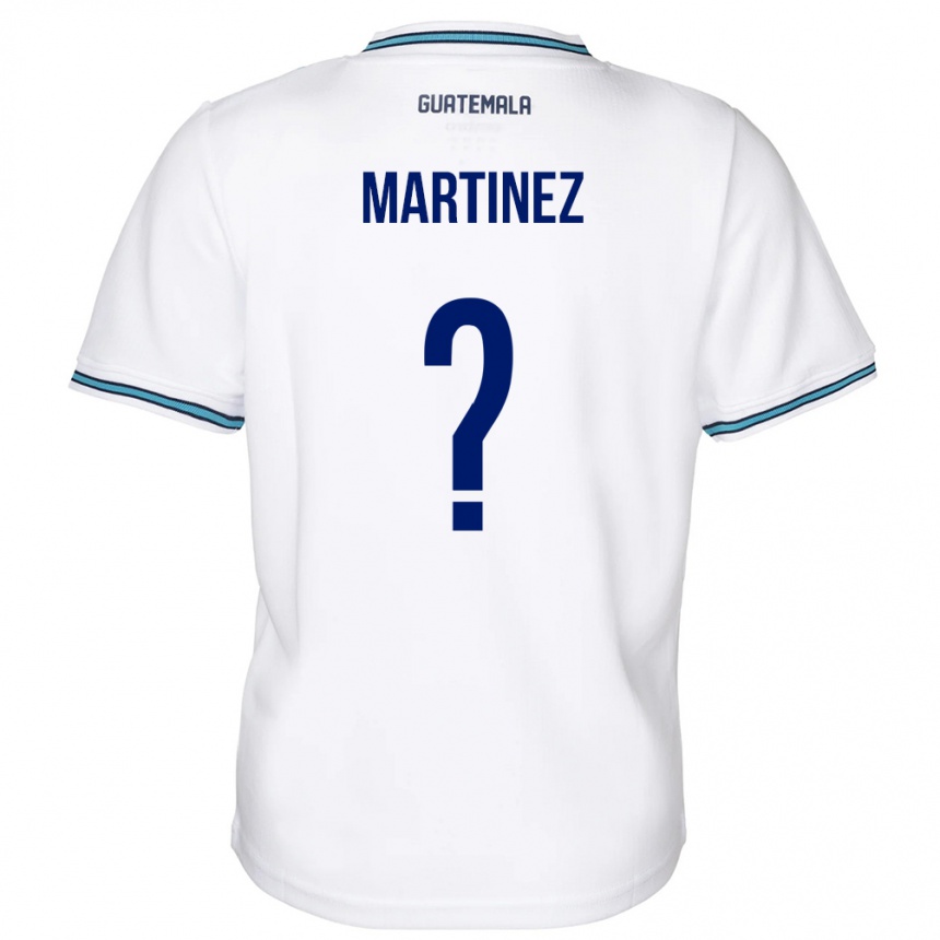 Men Football Guatemala José Carlos Martinez #0 White Home Jersey 24-26 T-Shirt Uk