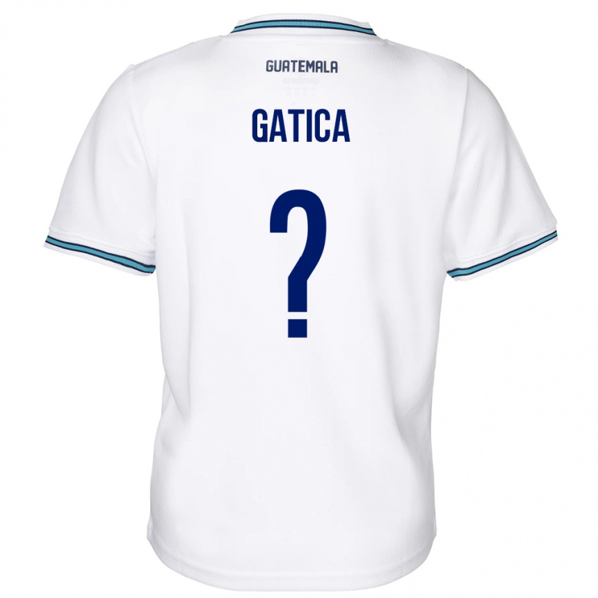 Men Football Guatemala Celeste Gatica #0 White Home Jersey 24-26 T-Shirt Uk