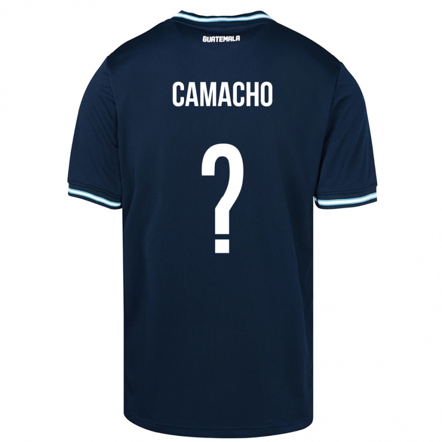 Men Football Guatemala Samuel Camacho #0 Blue Away Jersey 24-26 T-Shirt Uk