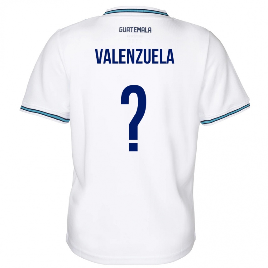 Women Football Guatemala Briana Valenzuela #0 White Home Jersey 24-26 T-Shirt Uk