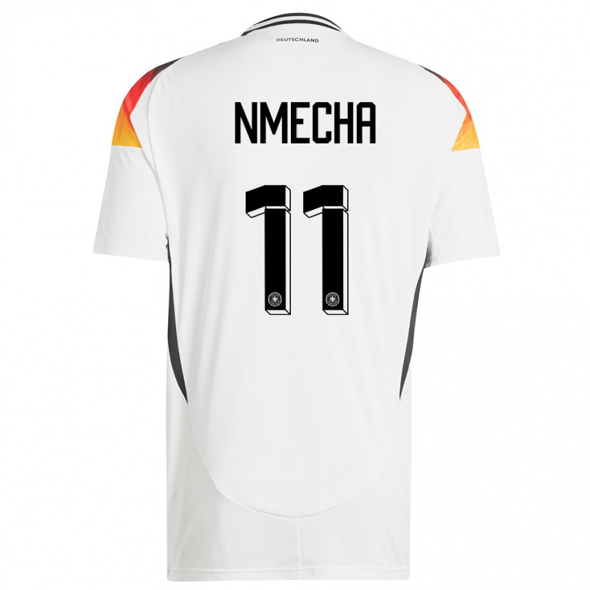 Kids Football Germany Lukas Nmecha #11 White Home Jersey 24-26 T-Shirt Uk