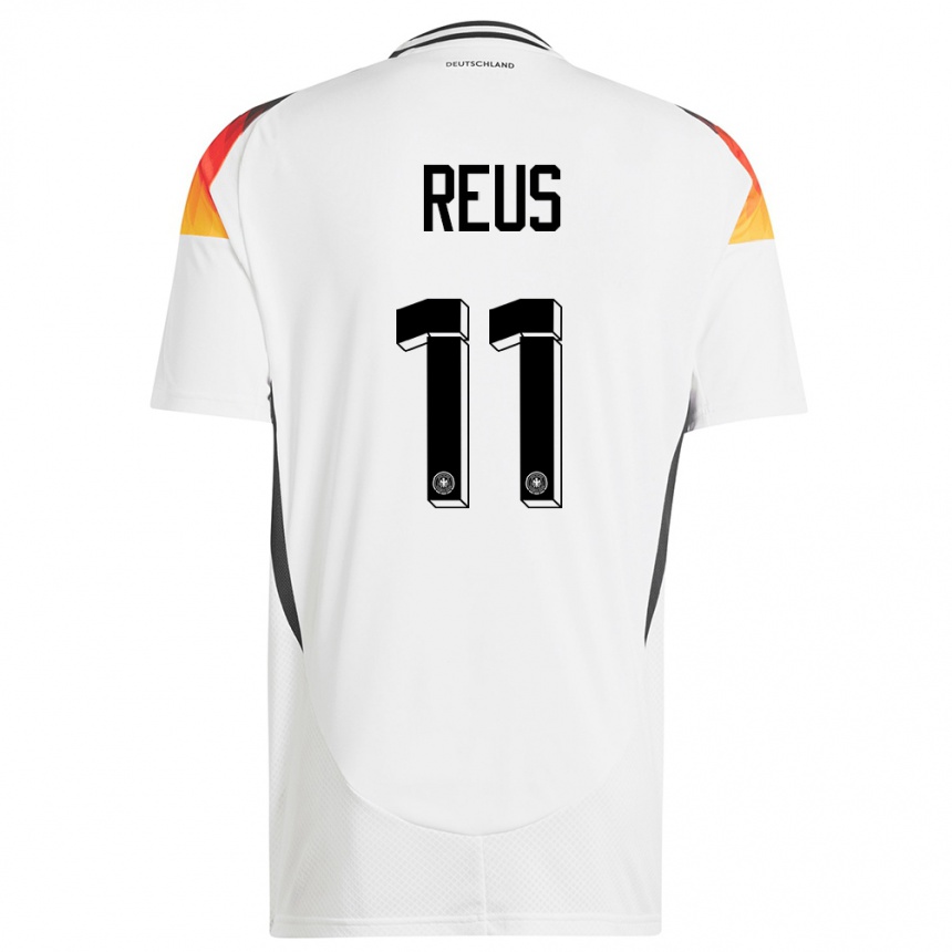 Kids Football Germany Marco Reus #11 White Home Jersey 24-26 T-Shirt Uk