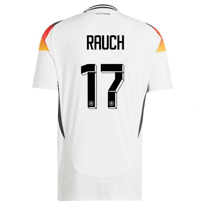 Kids Football Germany Felicitas Rauch #17 White Home Jersey 24-26 T-Shirt Uk