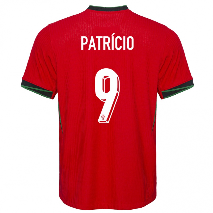 Kids Football Portugal Nuno Patricio #9 Red Home Jersey 24-26 T-Shirt Uk