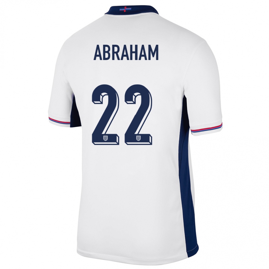 Kids Football England Tammy Abraham #22 White Home Jersey 24-26 T-Shirt Uk