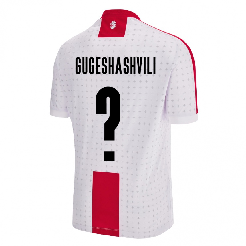 Kids Football Georgia Zaza Gugeshashvili #0 White Home Jersey 24-26 T-Shirt Uk