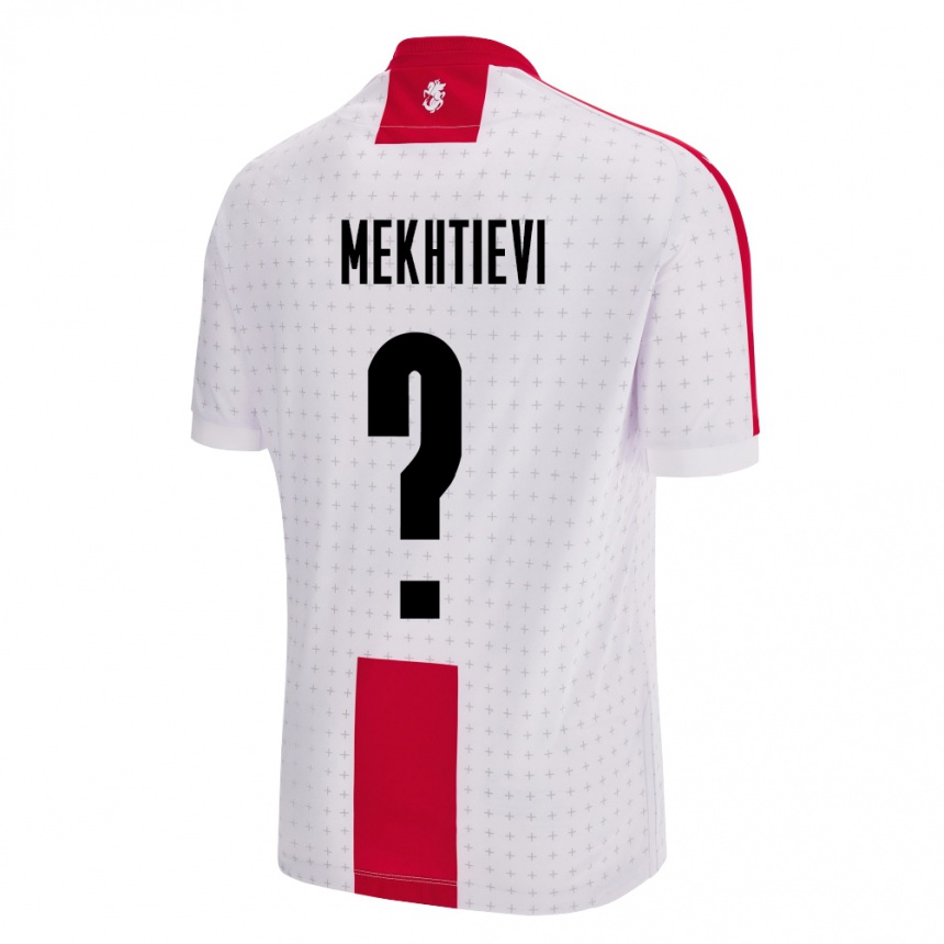 Kids Football Georgia Iusib Mekhtievi #0 White Home Jersey 24-26 T-Shirt Uk