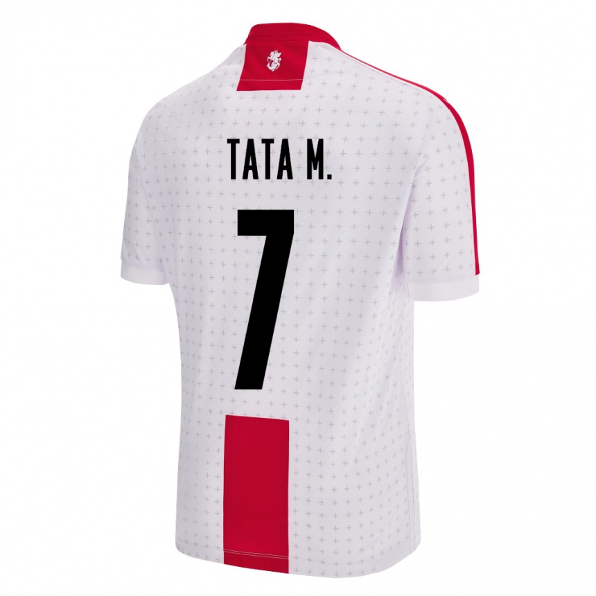 Kids Football Georgia Tata Matveeva #7 White Home Jersey 24-26 T-Shirt Uk