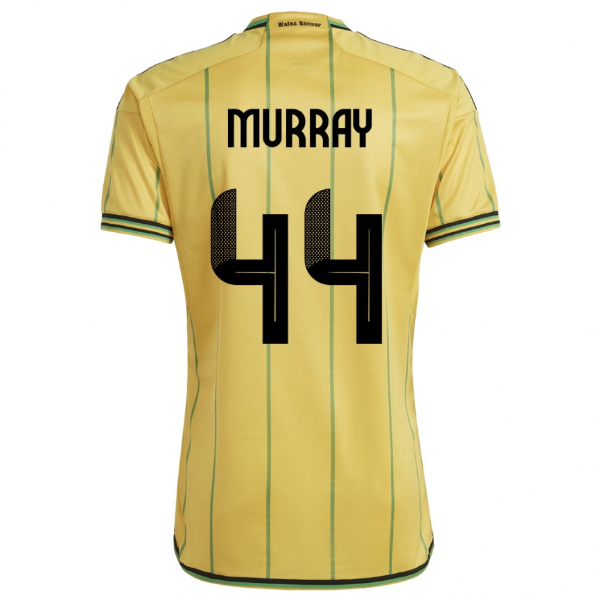 Kids Football Jamaica Satara Murray #44 Yellow Home Jersey 24-26 T-Shirt Uk