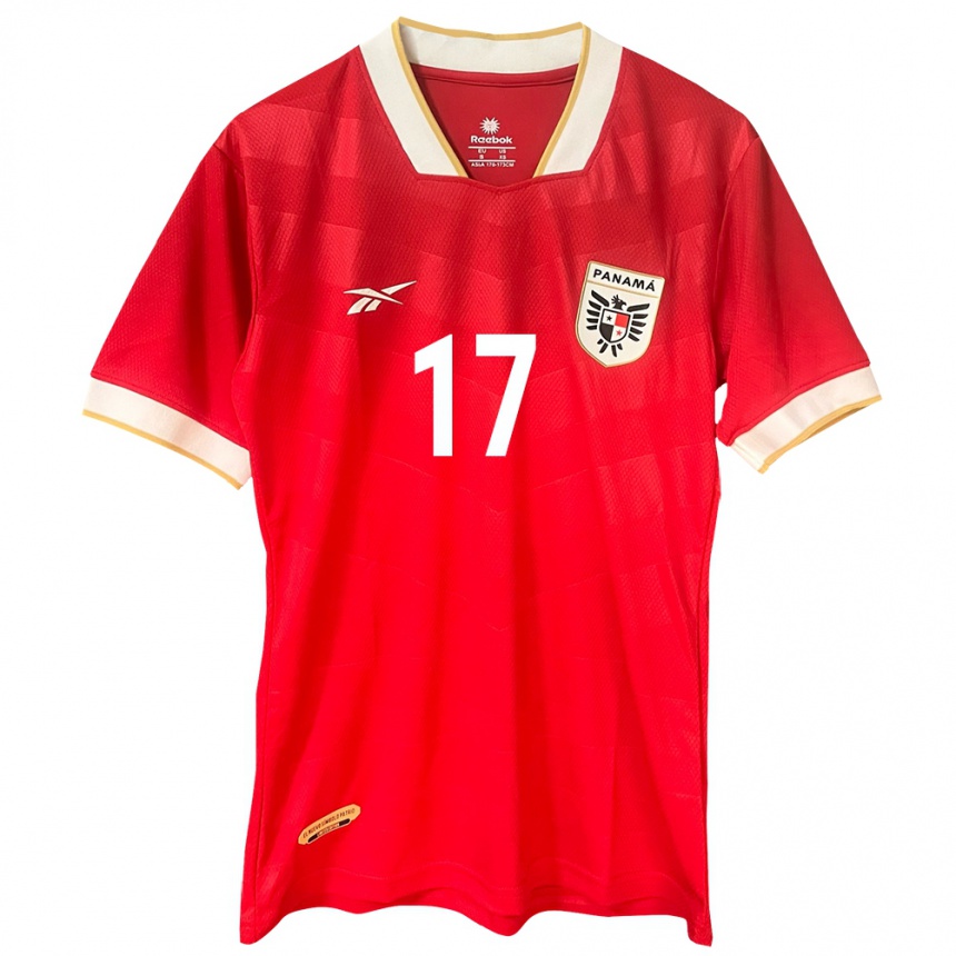 Kids Football Panama Aimar Modelo #17 Red Home Jersey 24-26 T-Shirt Uk