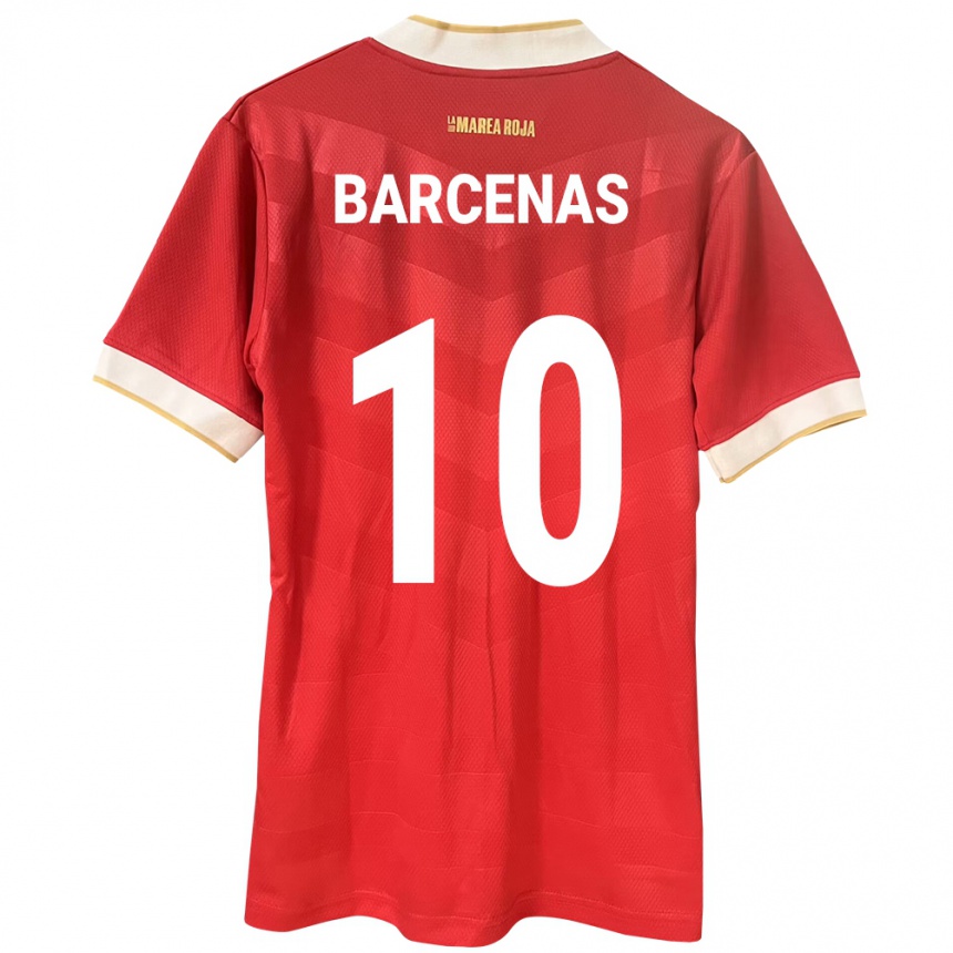 Kids Football Panama Yoel Bárcenas #10 Red Home Jersey 24-26 T-Shirt Uk