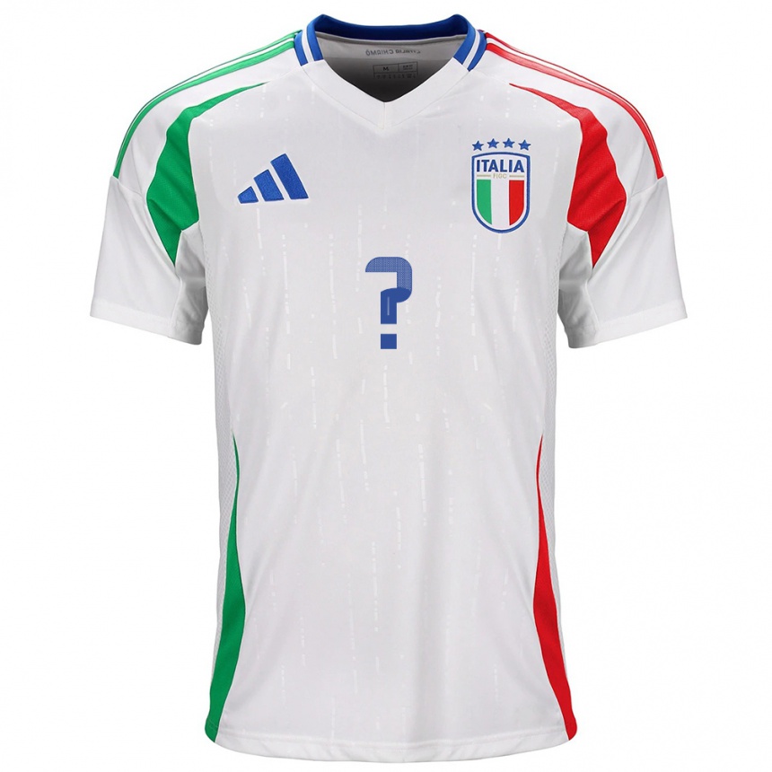 Kids Football Italy Niccolò Pisilli #0 White Away Jersey 24-26 T-Shirt Uk