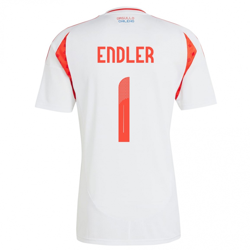 Kids Football Chile Christiane Endler #1 White Away Jersey 24-26 T-Shirt Uk