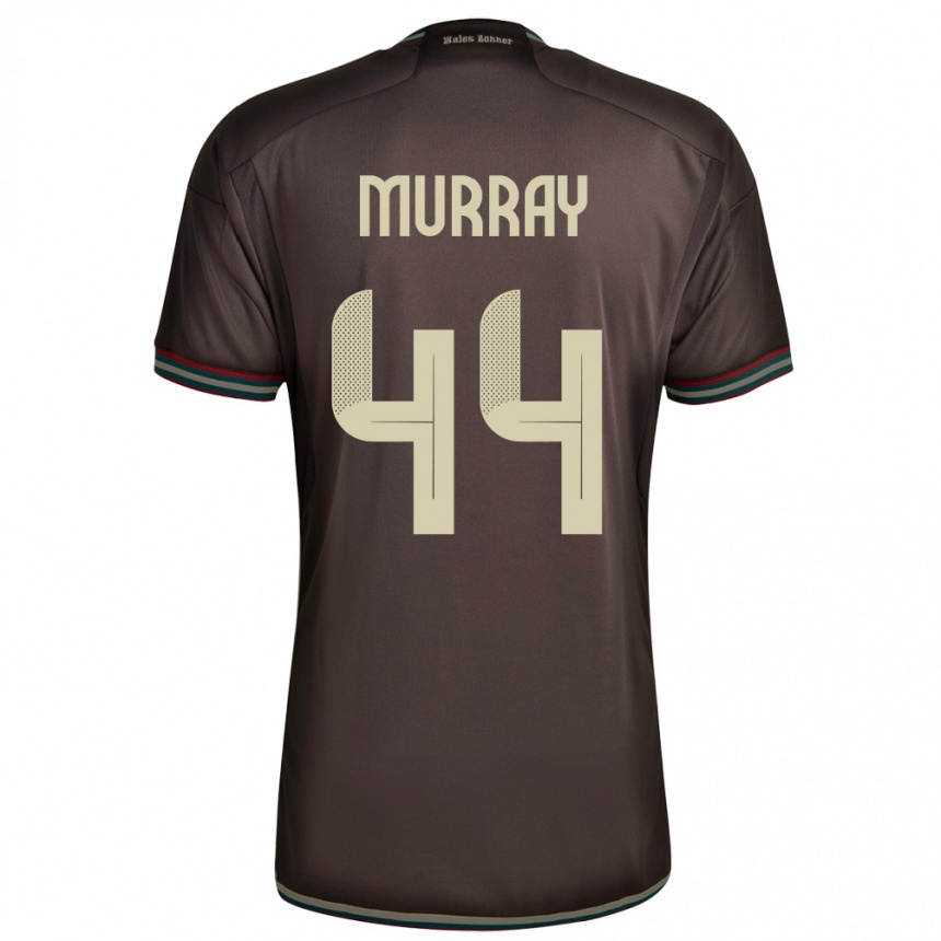 Kids Football Jamaica Satara Murray #44 Night Brown Away Jersey 24-26 T-Shirt Uk