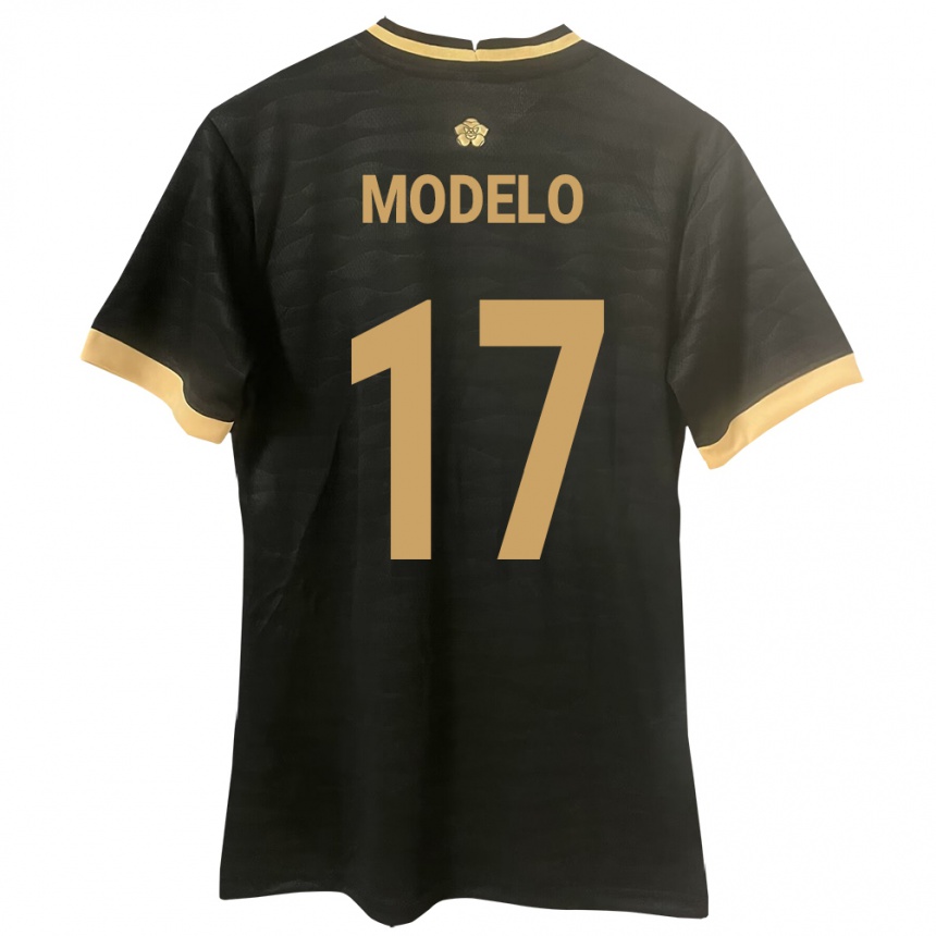 Kids Football Panama Aimar Modelo #17 Black Away Jersey 24-26 T-Shirt Uk