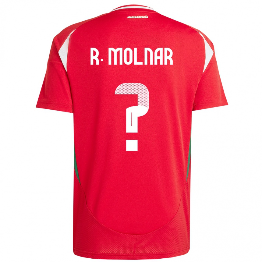 Men Football Hungary Rajmund Molnár #0 Red Home Jersey 24-26 T-Shirt Uk