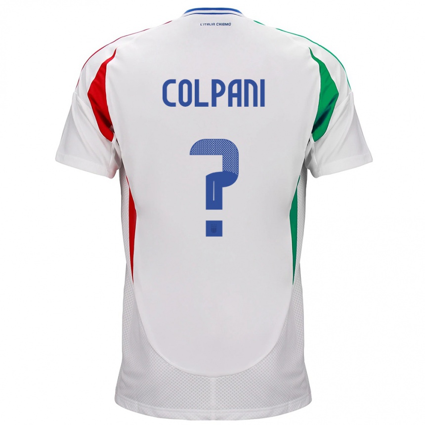 Men Football Italy Andrea Colpani #0 White Away Jersey 24-26 T-Shirt Uk