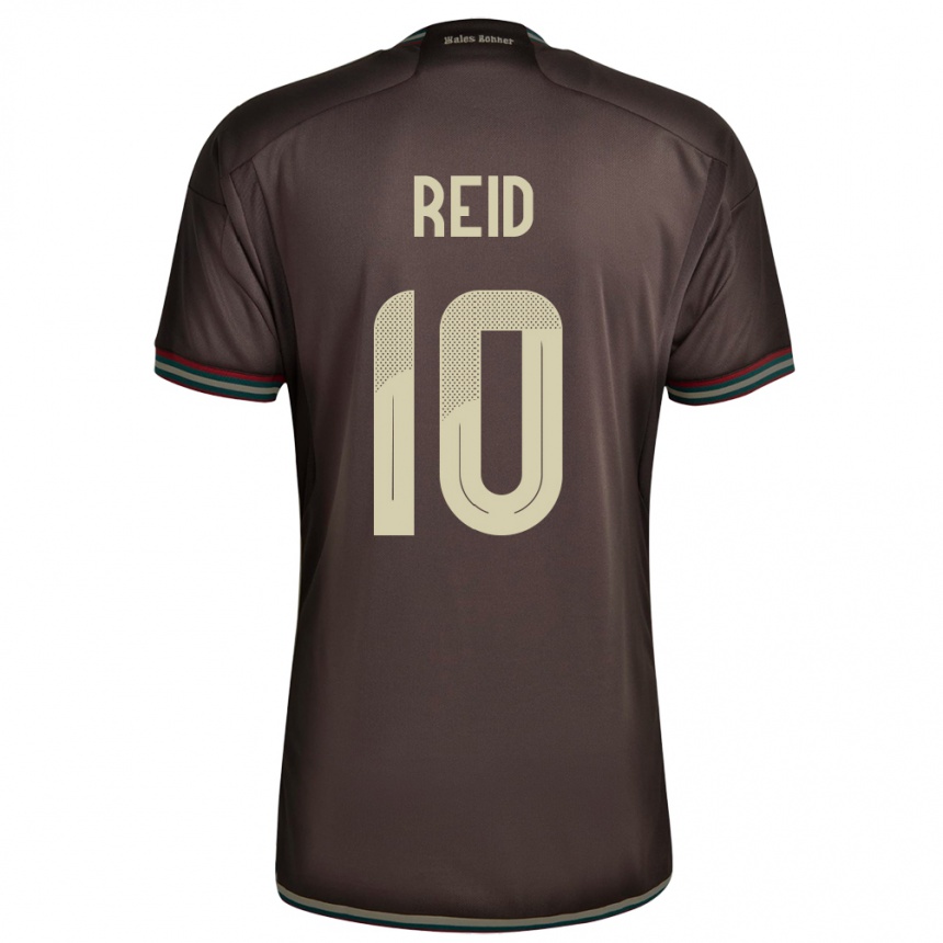 Men Football Jamaica Bobby De Cordova-Reid #10 Night Brown Away Jersey 24-26 T-Shirt Uk