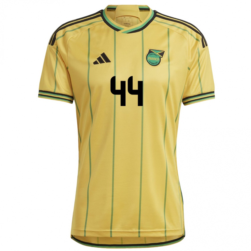 Women Football Jamaica Satara Murray #44 Yellow Home Jersey 24-26 T-Shirt Uk