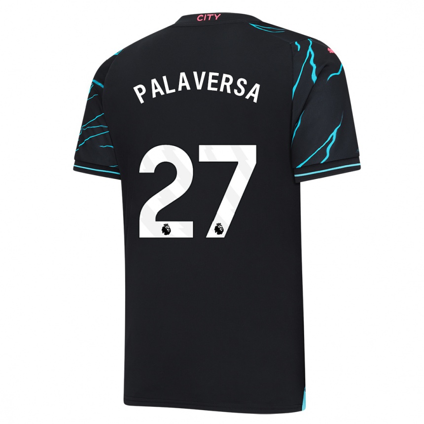 Kids  Ante Palaversa #27 Dark Blue Third Jersey 2023/24 T-Shirt Uk