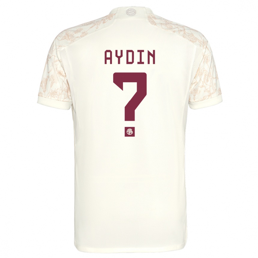 Men  Eyüp Aydin #0 Off White Third Jersey 2023/24 T-Shirt Uk