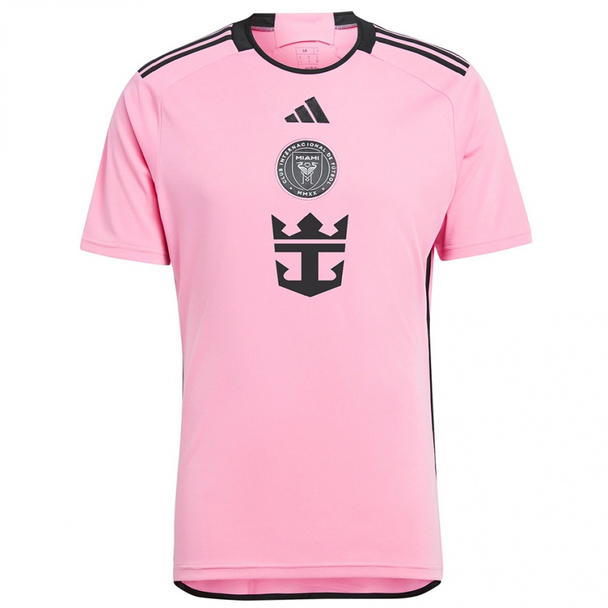 Kids Football Rodolfo Pizarro #0 Pink Home Jersey 2024/25 T-Shirt Uk