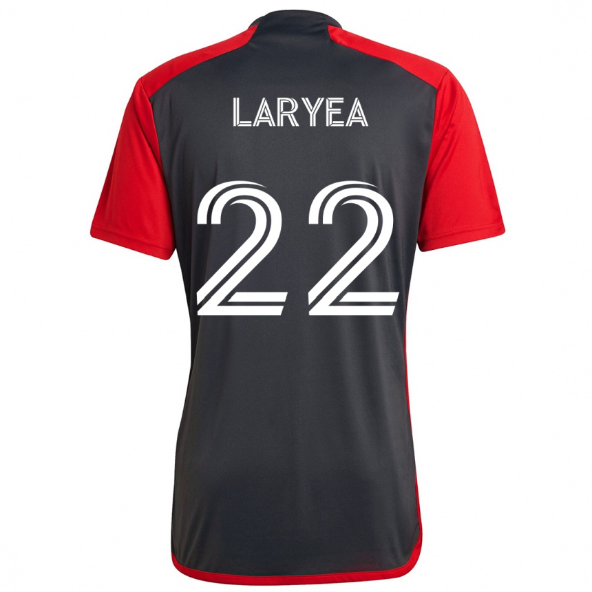 Kids Football Richie Laryea #22 Grayn Red Home Jersey 2024/25 T-Shirt Uk