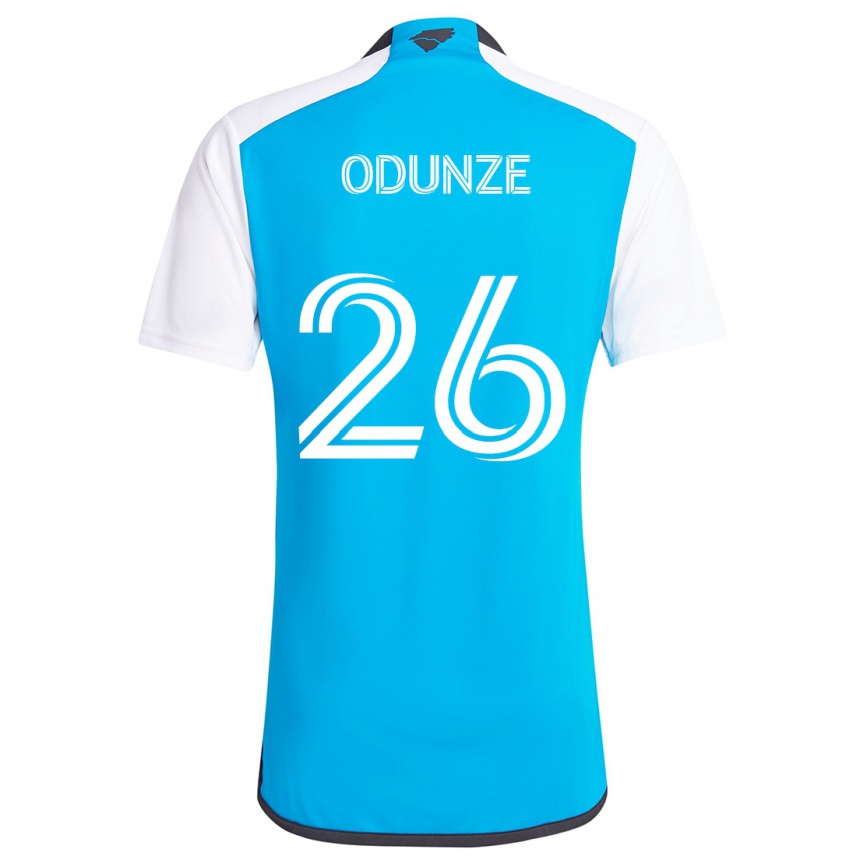 Kids Football Chituru Odunze #26 Blue White Home Jersey 2024/25 T-Shirt Uk