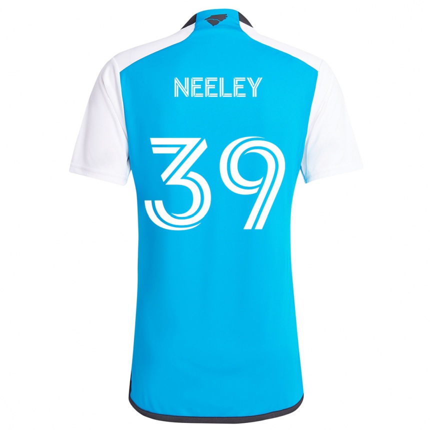 Kids Football Jack Neeley #39 Blue White Home Jersey 2024/25 T-Shirt Uk