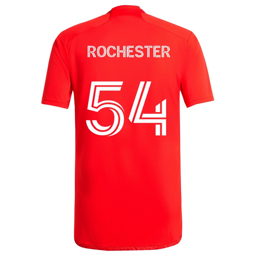 Kids Football Lamonth Rochester #54 Red White Home Jersey 2024/25 T-Shirt Uk