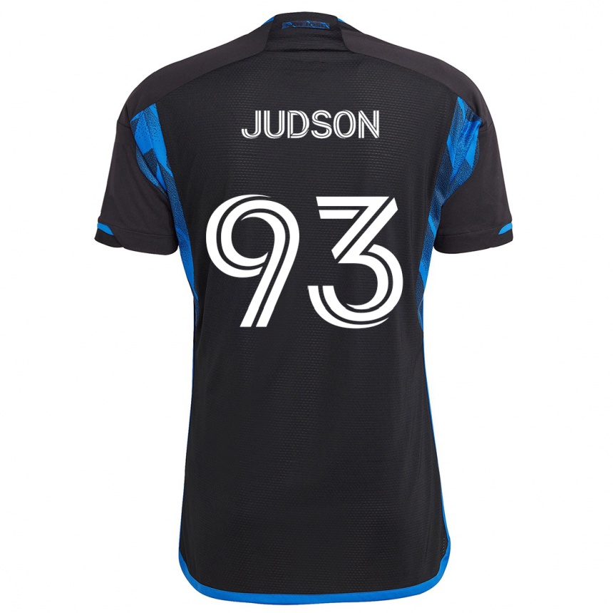 Kids Football Judson #93 Blue Black Home Jersey 2024/25 T-Shirt Uk