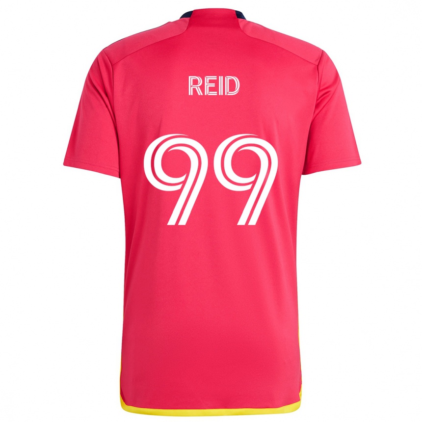 Kids Football Jayden Reid #99 Red Blue Home Jersey 2024/25 T-Shirt Uk