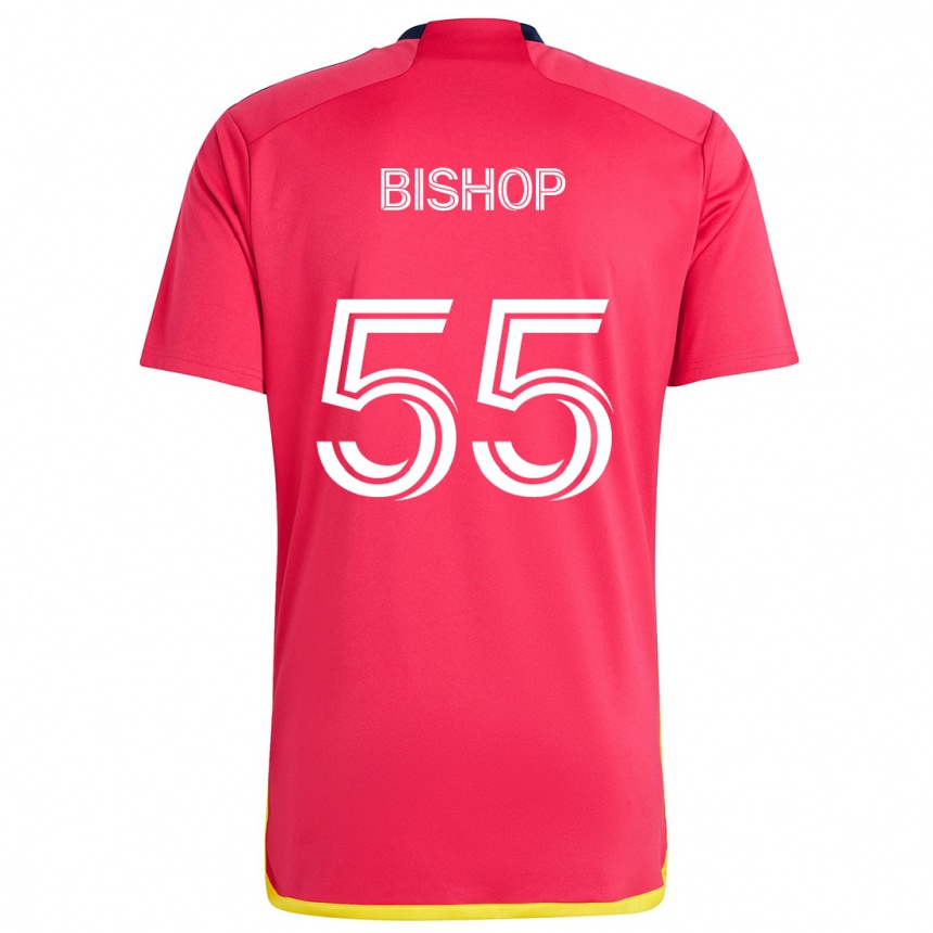 Kids Football Nick Bishop #55 Red Blue Home Jersey 2024/25 T-Shirt Uk