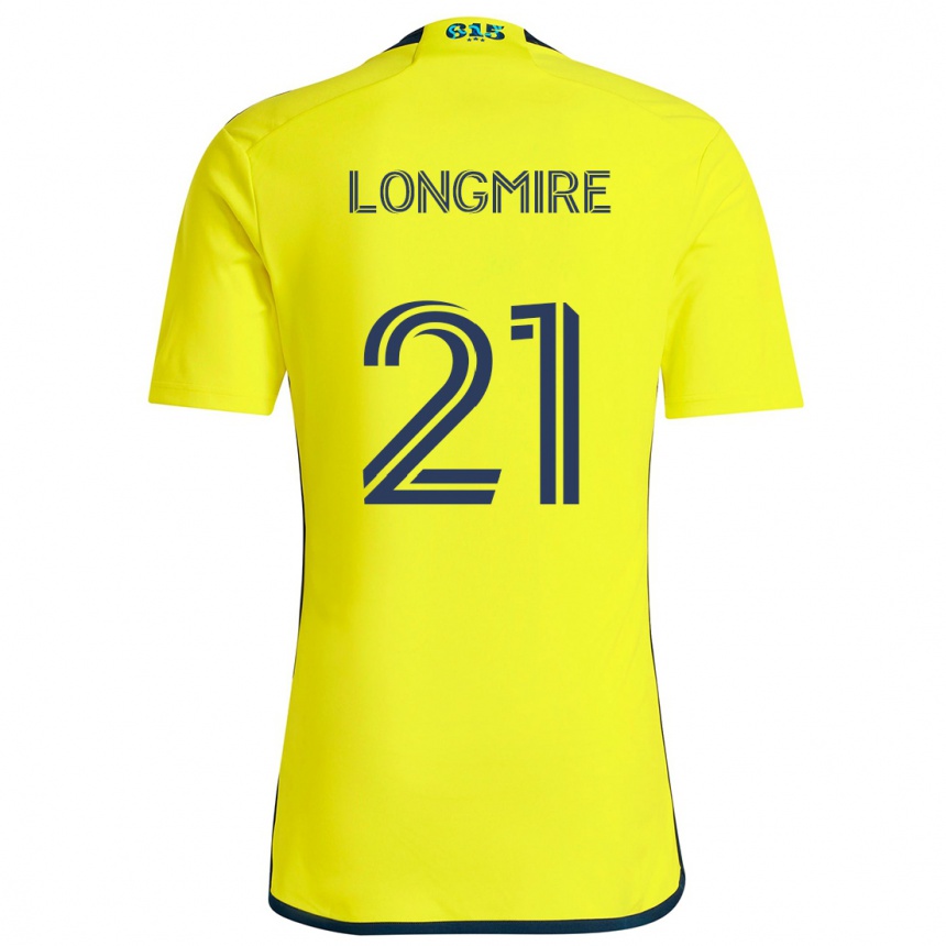 Kids Football Ahmed Longmire #21 Yellow Blue Home Jersey 2024/25 T-Shirt Uk